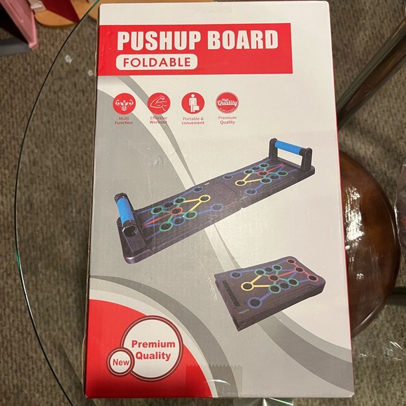 Other - New* Foldable Pushup Board with Color-Coded Positions
